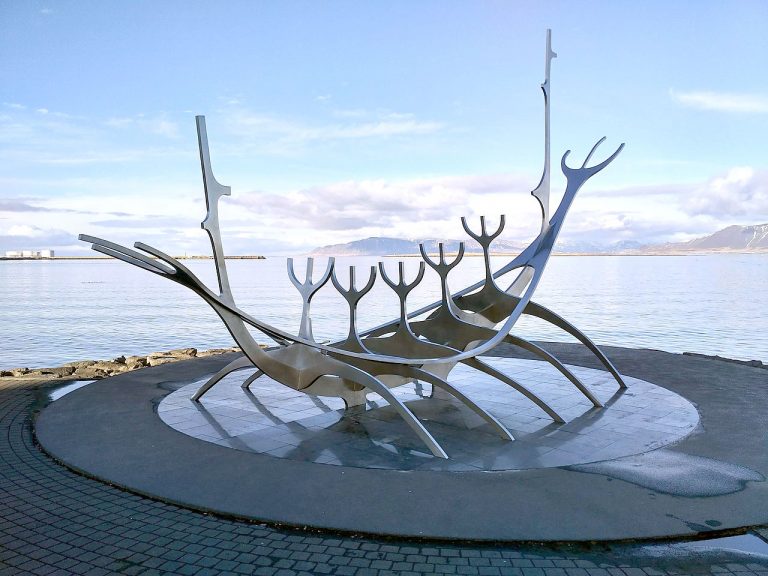 The Sun Voyager sculpture in Reykjavik by Jón Gunnar Árnason ...